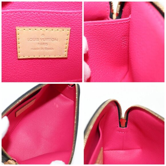 LOUIS VUITTON Monogram Multicolor Pochette Pouch Black M47355 LV Auth 146126V - Picture 15 of 16